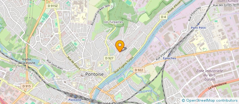 localisation de l'entreprise LES ANCIENS SALARIES DE THOMSON GRASS VALLEY EN ILE-DE-FRANCE  PONTOISE