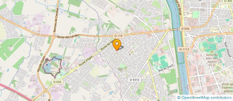 localisation de l'entreprise LES ANCOLIES  LE PASSAGE