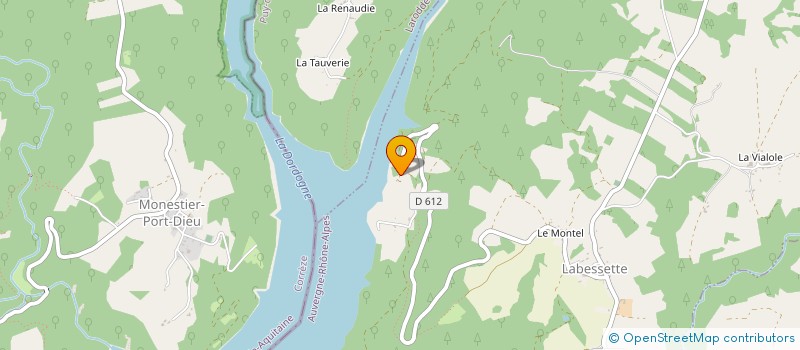 localisation de l'entreprise LES ANDALOUSES  AVEZE