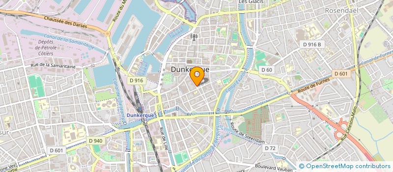 localisation de l'entreprise LES ANDALOUSES à DUNKERQUE