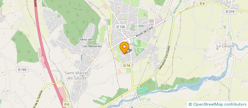 localisation de l'entreprise LES ANDRANS  OSTHEIM