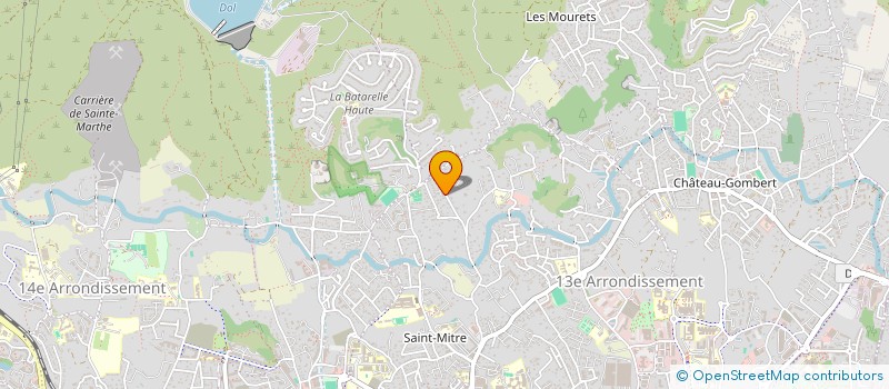 localisation de l'entreprise LES ANGELOTS à MARSEILLE