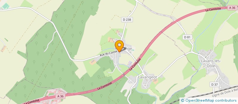 localisation de l'entreprise LES ANGELOTS  ROMANGE