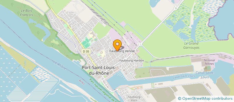 localisation de l'entreprise LES ANGES DE TRAVERS à PORT-SAINT-LOUIS