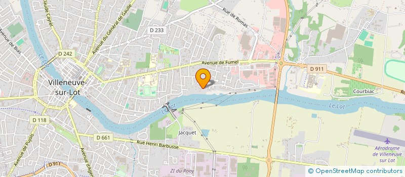 localisation de l'entreprise LES ANGES, VIOLETA  VILLENEUVE-SUR-LOT