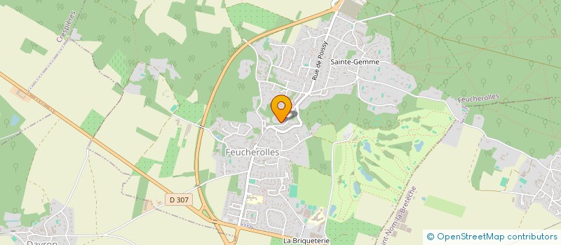 localisation de l'entreprise LES ANGLES INDIVISION  FEUCHEROLLES