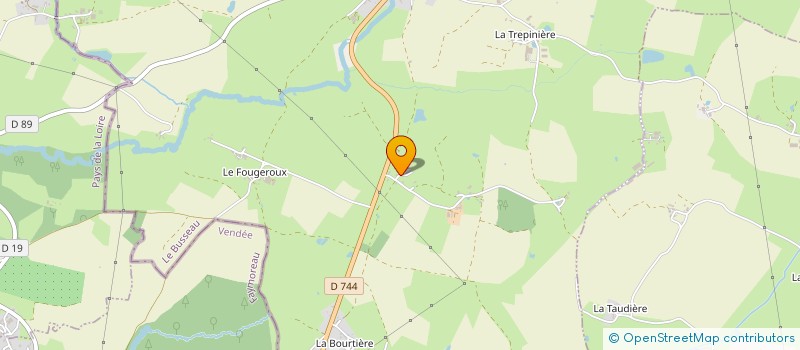 localisation de l'entreprise LES ANGLOS TRICOLORES DU BUSSEAU  LE BUSSEAU