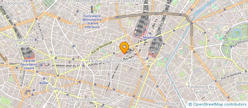 localisation de l'entreprise LES ANIMALS  PARIS