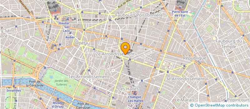 localisation de l'entreprise LES ANIMALS  PARIS