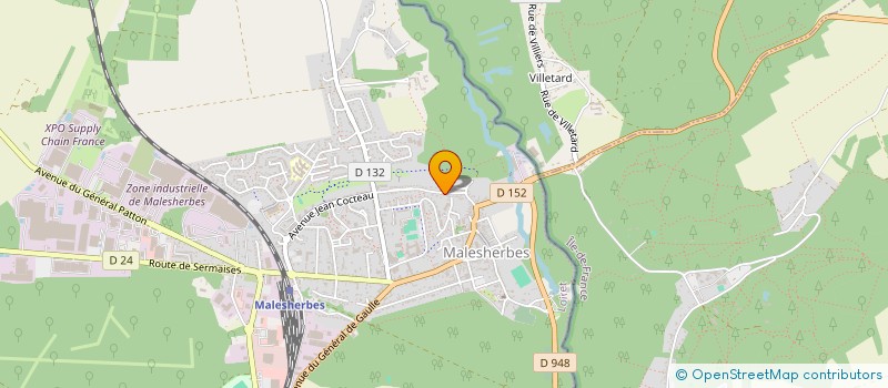 localisation de l'entreprise LES ANNEES DISCO à LE MALESHERBOIS