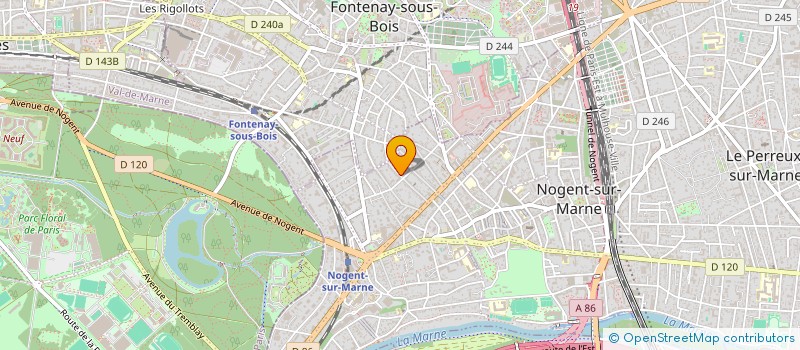 localisation de l'entreprise LES ANNEES DOUCES  GELOS