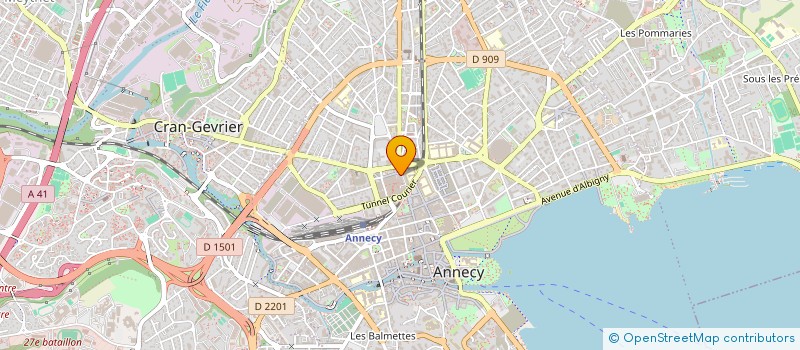 localisation de l'entreprise LES ANONYMES  ANNECY