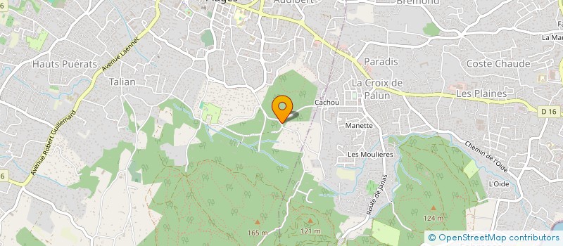 localisation de l'entreprise LES ANSES DU BRUSC à SIX-FOURS-LES-PLAGES