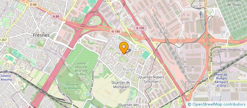 localisation de l'entreprise LES ANTES à RUNGIS