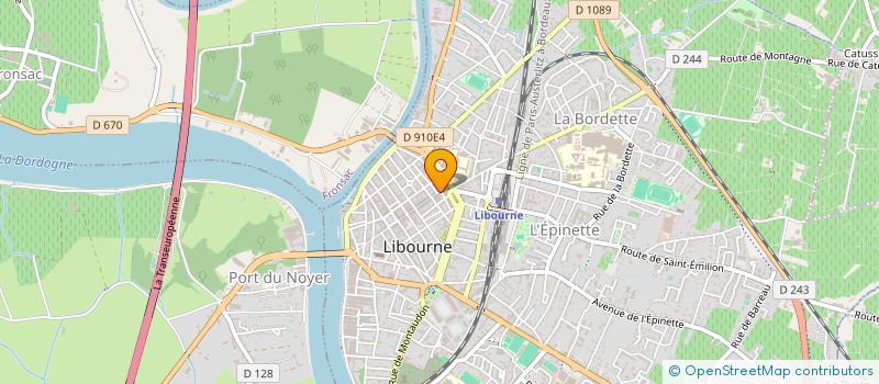 localisation de l'entreprise LES APASTIS SAINT-HONORE  LE PIZOU