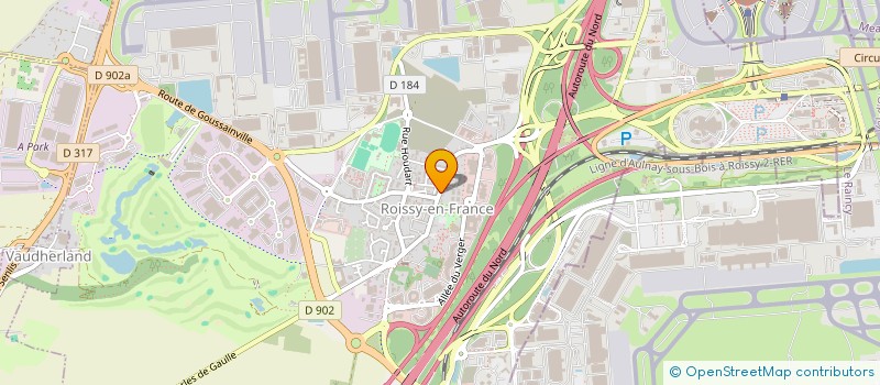 localisation de l'entreprise LES APEROS ITINERANTS  ROISSY-EN-FRANCE