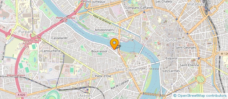 localisation de l'entreprise LES APHELLIPTIQUES à TOULOUSE