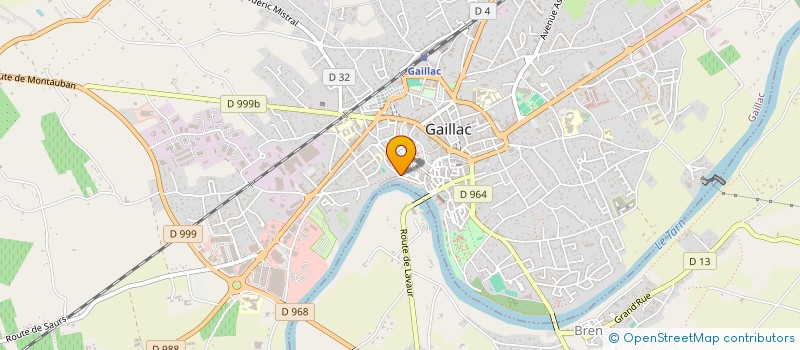 localisation de l'entreprise LES APICOPAINS  GAILLAC