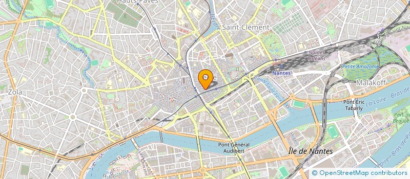localisation de l'entreprise LES APPARTEMENTS DE PRUNE à NANTES