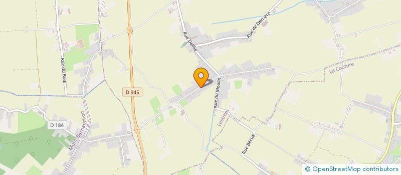 localisation de l'entreprise LES APPARTEMENTS DU PARADIS  LESTREM