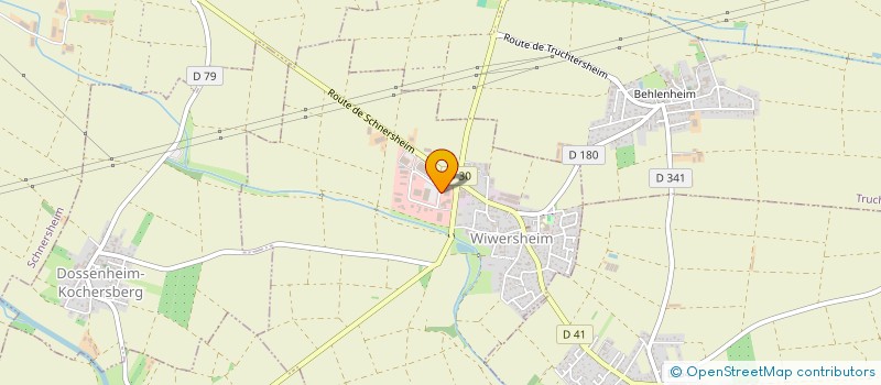 localisation de l'entreprise LES APPREN'TITS à WIWERSHEIM