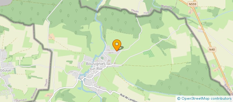 localisation de l'entreprise LES APPRENTI'E'S STAGIAIRES EN 4L à BOUSIGNIES-SUR-ROC