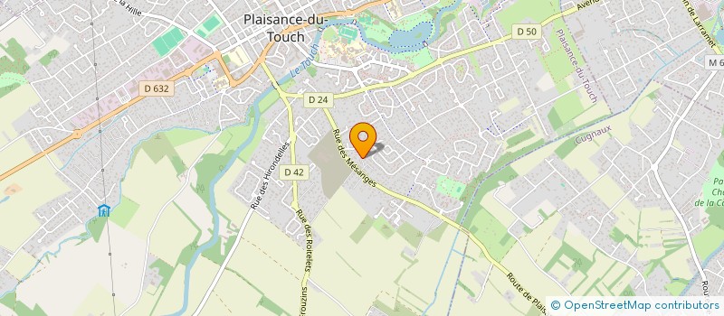 localisation de l'entreprise LES APPRENTIS D'AUDRAN  PLAISANCE-DU-TOUCH