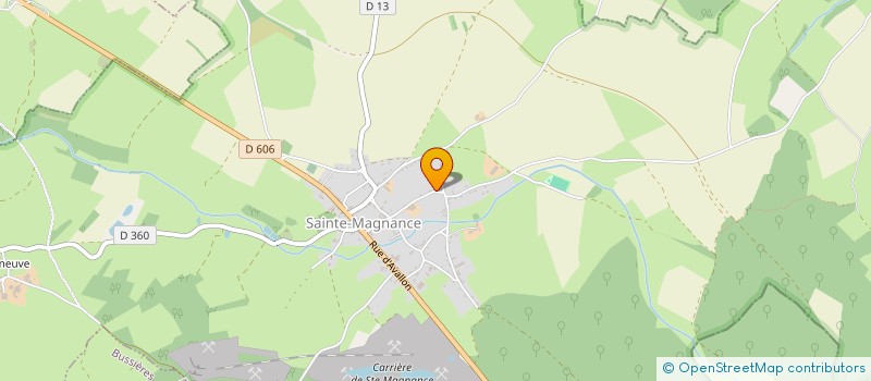 localisation de l'entreprise LES APPRENTIS SAGES à SAINT-BRANCHER