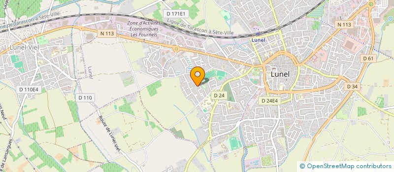 localisation de l'entreprise LES APPRENTISPOLY à LUNEL