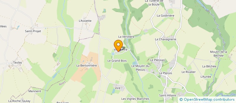 localisation de l'entreprise LES ARANTELLES à AUGE