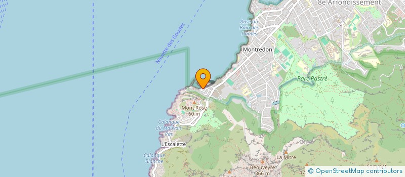 localisation de l'entreprise LES ARAPEDES  MARSEILLE