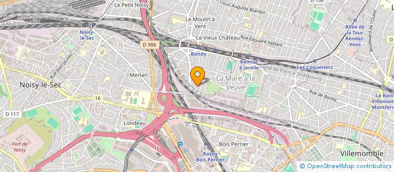 localisation de l'entreprise LES ARBOUSIERS  PARIS