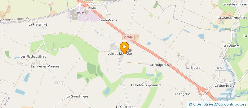 localisation de l'entreprise LES ARBRES DE BELLEVUE  MACHE