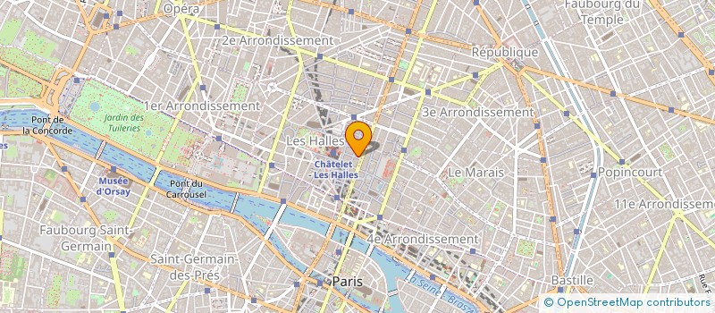 localisation de l'entreprise LES ARBRES VOYAGEURS  PARIS