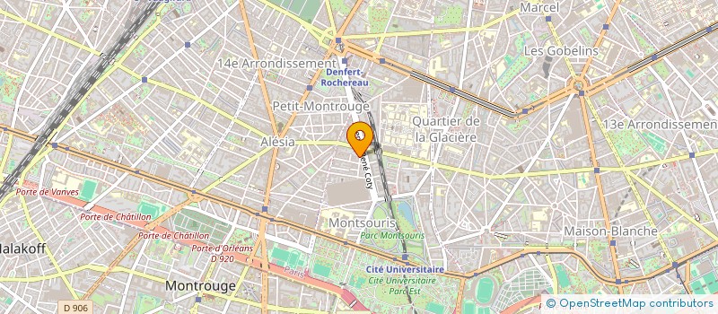 localisation de l'entreprise LES ARCADES  PARIS