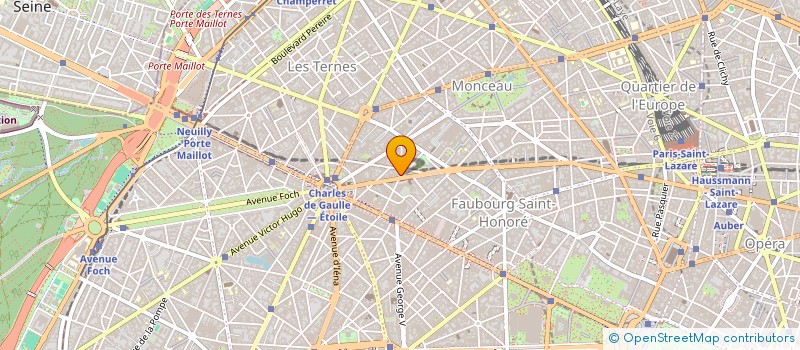 localisation de l'entreprise LES ARCADES  PARIS