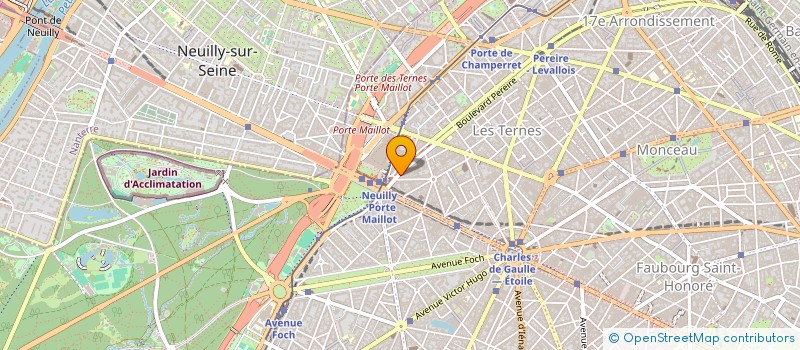 localisation de l'entreprise LES ARCADES  PARIS