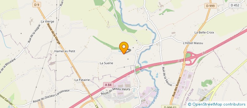 localisation de l'entreprise LES ARCANDIERS  LA BLOUTIERE