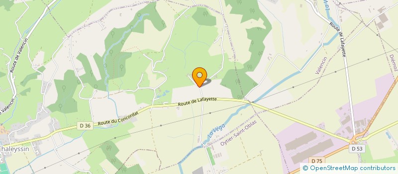 localisation de l'entreprise LES ARCANES  SAINT-JUST-CHALEYSSIN