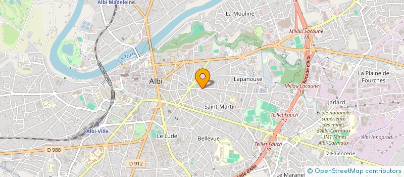 localisation de l'entreprise LES ARCANES D'HEL  FONTRIEU