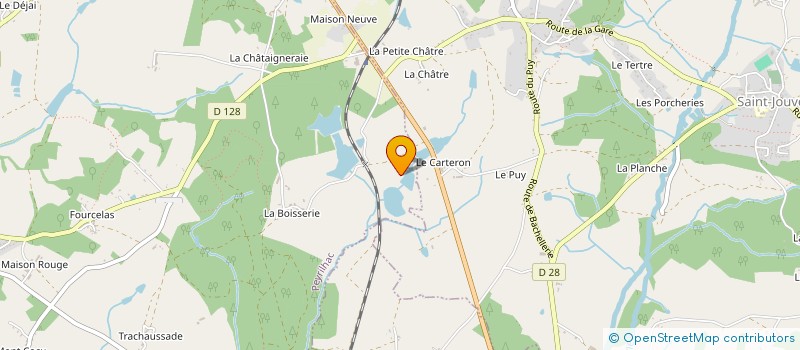 localisation de l'entreprise LES ARCHERS D ICELUY PA¿S à PEYRILHAC