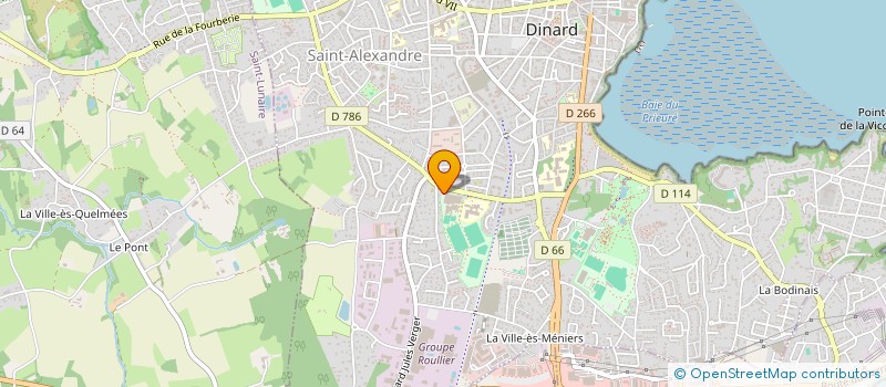 localisation de l'entreprise LES ARCHERS DE DINARD  DINARD