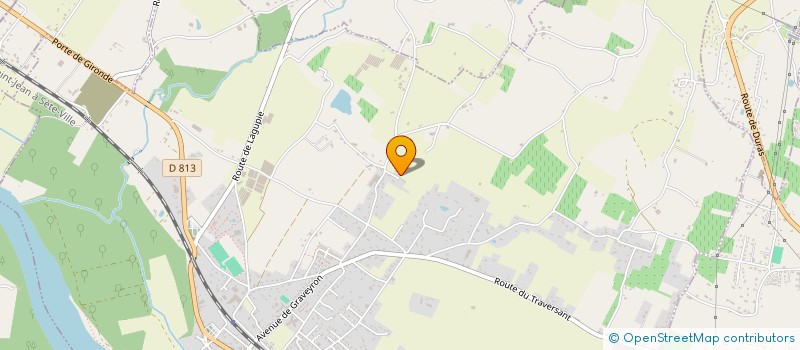 localisation de l'entreprise LES ARCHERS DE L'OUSTAU  SAINTE-BAZEILLE