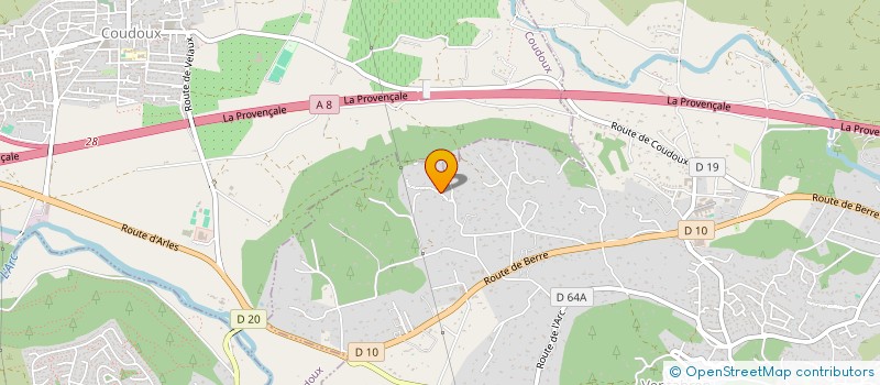 localisation de l'entreprise LES ARCHERS DE LA REINE JEANNE VENTABREN  VENTABREN