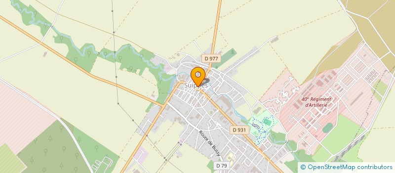 localisation de l'entreprise LES ARCHERS DE LA SUIPPE  SUIPPES