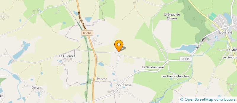 localisation de l'entreprise LES ARCHERS DE LESCURE  BOISME