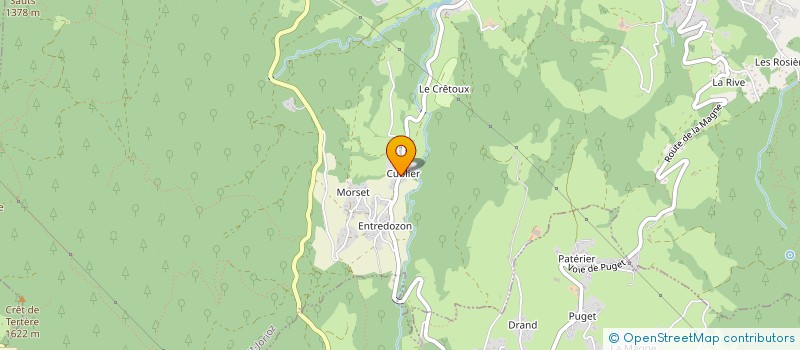 localisation de l'entreprise LES ARCHERS DU LAC  SAINT-JORIOZ