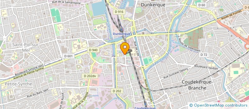 localisation de l'entreprise LES ARCHERS REUNIS DE ST-SEBASTIEN ET CENTAURE DE DUNKERQUE à DUNKERQUE
