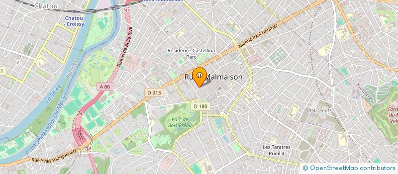 localisation de l'entreprise LES ARCHERS SURESNOIS COMPAGNIE D'ARC DE SURESNES à SURESNES