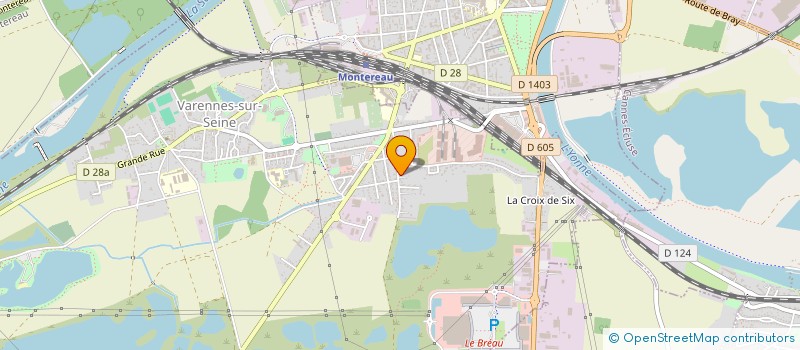 localisation de l'entreprise LES ARCHES DE L'YONNE  VARENNES-SUR-SEINE